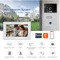 Bcom wi-fi tuya campainha da porta interfone villa multi-apartamento campainha com videeo à prova d&#39;água